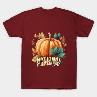 National Pumpkin Day – October 26 T-Shirt